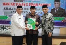 Pisah Sambut Kepala Kemenag Tanah Datar: Hendri Pani Dias Resmi Gantikan Amril