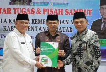 Pisah Sambut Kepala Kantor Kemenag Tanah Datar