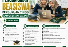 Baznas Pessel Buka Beasiswa Kuliah di Luar Negeri