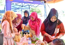 Bazar dan Pasar Murah HJK Lubuk Basung Bantu Warga dan Promosikan UMKM