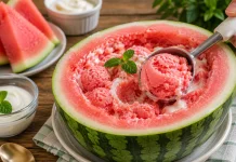 Es Krim Semangka Beku Jadi Tren Camilan Sehat dan Menyegarkan