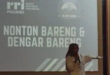 DEBAR (Dengar Bareng) bersama RRI Padang, Portuni Kota Padang apresiasi