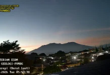 Gunung Marapi Tetap Waspada Level II, PVMBG Minta Warga Jauhi Radius Tiga Kilometer