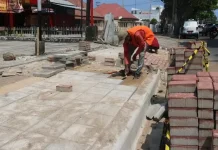 Dinas PUPR Padang Jelaskan Kelanjutan Trotoar Andalas