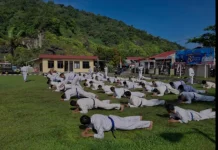 Polres Padang Panjang Tingkatkan Kemampuan Personel lewat Bela Diri