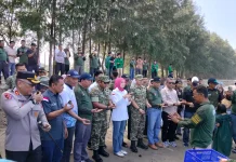 Hari Mangrove Sedunia di Pessel Diwarnai Pelepasan Tukik dan Penanaman Mangrove