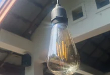 Bohlam LED Filamen Retro Percantik Kafe dengan Cahaya Hangat