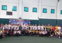 Kapolda Sumbar Buka Turnamen Tenis Eksekutif HUT Bhayangkara