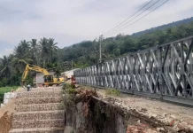 Dana Transfer ke Daerah Sambungkan Kembali Akses Pascabencana di Tanah Datar