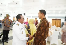 Bupati Tanah Datar Sambut Kapolres Baru Apresiasi Kapolres Lama