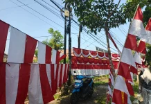Awal Agustus, Penjualan Bendera Merah Putih Masih Sepi