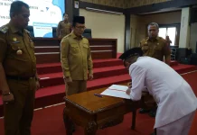 Wako Zulmaeta Lantik 17 ASN, Perkuat Layanan Pendidikan dan Kesehatan