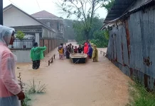BPBD Padang Kerahkan Personel Tangani Dampak Hujan Lebat dan Genangan