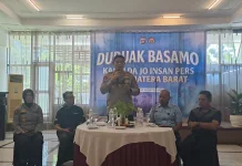 Duduak Basamo Polda Sumbar Perkuat Sinergi Bersama Insan Pers Daerah
