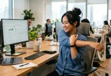 Tubuh Bugar tanpa Beranjak dari Meja Kerja dengan Micro-Workout