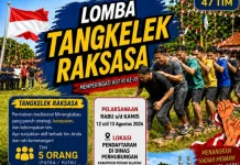 Dishub Pessel Gelar Lomba Tangkelek Raksasa Semarakkan HUT RI