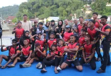 PDP Faliha Junior Juara Perdana Kategori U-18 Selaju Sampan HJK Padang
