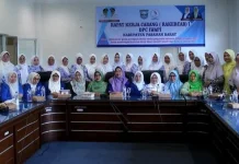 Rakercab IWAPI Pasbar Dorong Produk Lokal Perempuan Mendunia