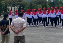 Bupati Lima Puluh Kota Tinjau Pemusatan Latihan Paskibraka