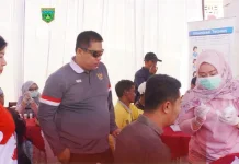 Sambut HUT RI, Pemko Gelar Cek Kesehatan Gratis di Pasar Pusat