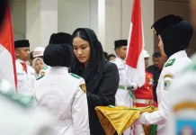 Bupati Dharmasraya Kukuhkan 54 Paskibraka Tingkat Kabupaten