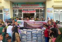 Semarak HUT RI, Ditsamapta Polda Sumbar Berbagi Bersama Anak Yatim di Bungtekab
