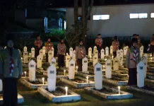Wako-Wawako Solok Ikuti Apel Kehormatan dan Renungan Suci