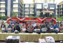 Polda Sumbar Bongkar 43 Kasus Narkoba, 51 Tersangka Diamankan