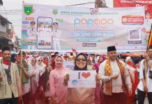 ASN Unjuk Kreativitas dalam Pawai Alegoris HUT ke-81 RI