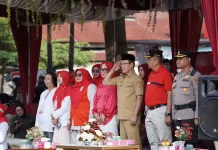 Ratusan Kontingen Meriahkan Pawai Alegoris HUT Ke-81 RI di Payakumbuh