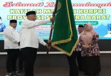 Gubernur Mahyeldi Lepas Kafilah Sumbar menuju MTQ VIII Korpri Tingkat Nasional