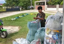 Bank Sampah Ampang Saiyo Mandiri Terus Edukasi Warga Pilah Sampah