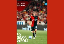 Napoli Tundukkan Genoa lewat Gol Akhir Dramatis