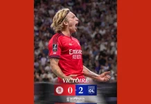 Lyon Taklukkan Toulouse lewat Dua Gol Telat