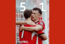 PSV Hancurkan Groningen dengan Lima Gol