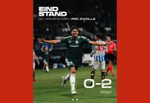 PEC Zwolle Tumbangkan Heerenveen Dua Gol