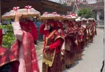 Warga Nagari Talang Meriahkan HUT Kemerdekaan dengan Kegiatan Pawai