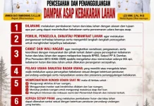 Dharmasraya Keluarkan Surat Edaran Pencegahan Dampak Asap Kebakaran Lahan