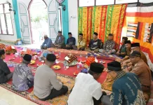 Gotong Royong Warga Sitanang Renovasi Masjid Istiqlal Nagari Sitanang