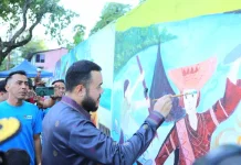 Lomba Mural Hidupkan Ruang Publik Kota Padang