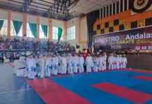 1.000 Karateka Ikuti Kejuaraan Karate Open Championship 2026 di Padang