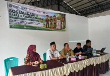 Sosialisasi Batas Kawasan Hutan Digelar di Nagari Padang Air Dingin