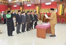 Lima Pimpinan Baznas Pariaman Periode 2026-2031 Resmi Dilantik