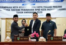 Perubahan APBD 2026, Pendapatan Padang Panjang Naik 13,14 Persen