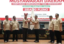 Evi Yandri Rajo Budiman Pimpin HKTI Sumbar