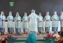 Kontingen Padang Panjang Tampil Memukau di Jambore PKK