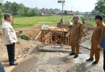 Bupati Agam Tinjau Perbaikan Sejumlah Jalan dan Jembatan