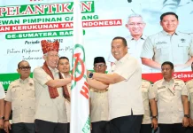 Yota Balad Dikukuhkan Jadi Ketua HKTI Kota Pariaman