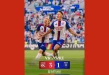 Lyon Tampil Meyakinkan Tekuk Auxerre Tiga Gol