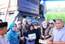 Indo Jalito Peduli Bedah Rumah Warga Kurang Mampu di Padang Pariaman